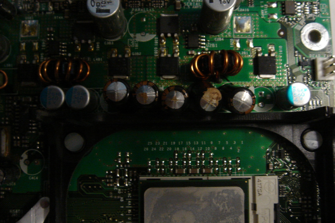 Mother Board Before Repair